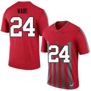 NCAA Ohio State Buckeyes Men's #24 Shaun Wade Throwback Nike Football College Jersey AHP4645SU